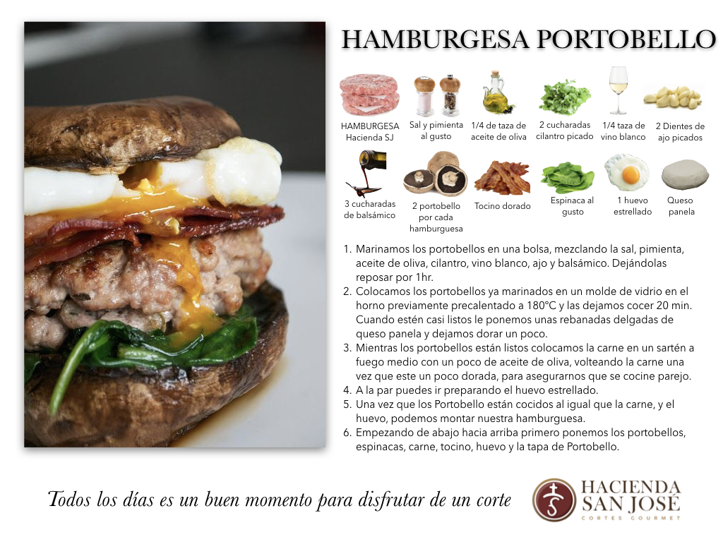 HAMBURGUESA PORTOBELLO